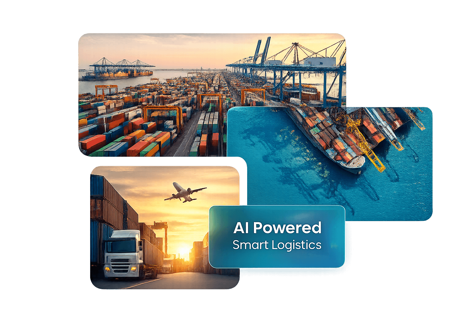 AI Powered Smart Logistics — sea, land, and air logistics
